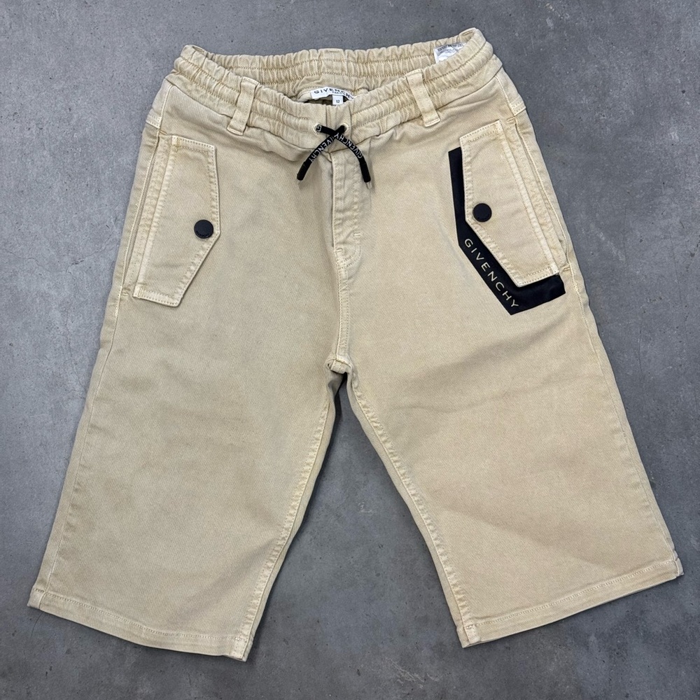 Givenchy Boys Canvas Shorts | Size 12 | Like New